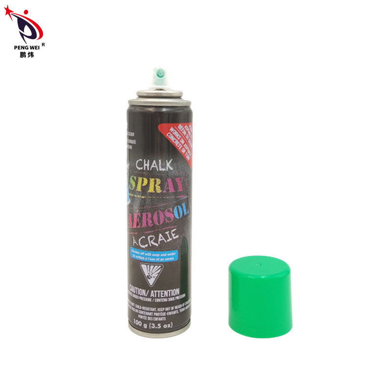 3.5OZ ধোয়া যায় এমন গ্রাফিতি চক স্প্রে মাল্টিকালার আউটডোর জল ভিত্তিক