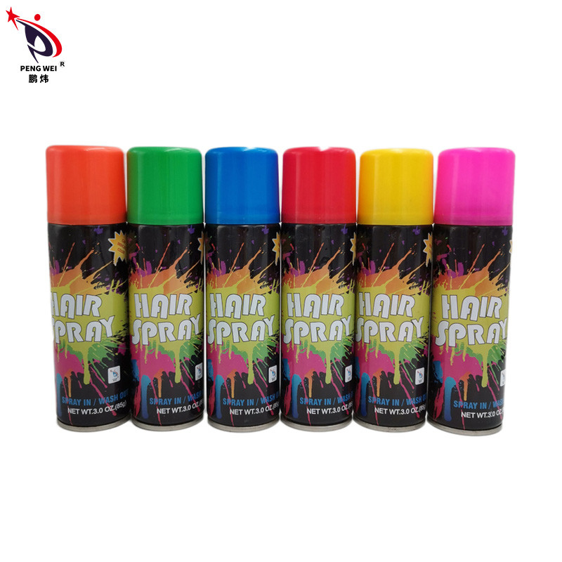 গন্ধহীন তাত্ক্ষণিক চুলের রঙ স্প্রে 150ml Smudgeproof ব্যবহারিক