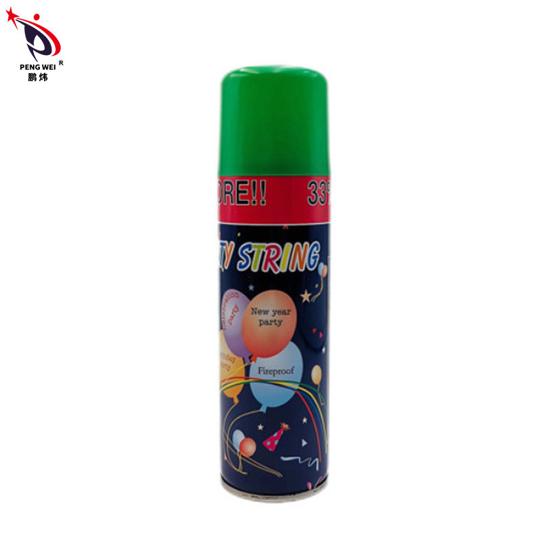 250ml নিরীহ সিলি স্ট্রিং স্প্রে স্ট্রীমার বিভিন্ন রং ব্যবহারিক