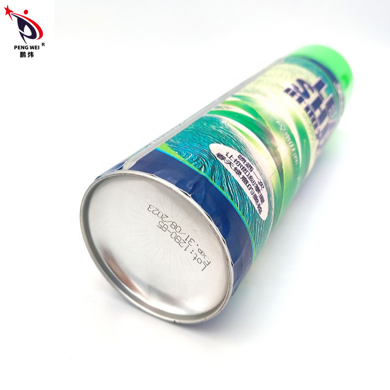 600ml জল ভিত্তিক পাতা শাইন স্প্রে ননটক্সিক ধাতু উপাদান বিশুদ্ধ রঙ