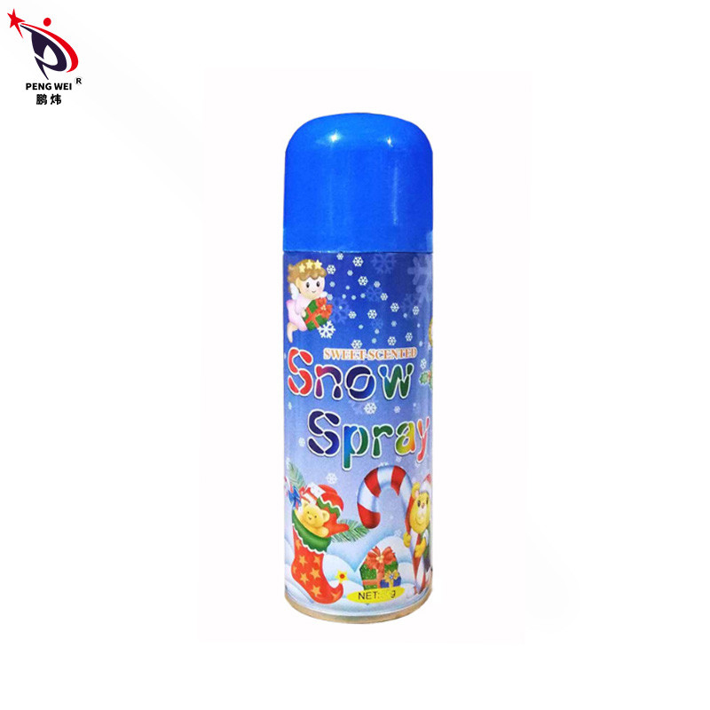 বিবাহের সাজসজ্জার জন্য 150ml নন-ফ্ল্যামেবল পার্টি কৃত্রিম স্নো স্প্রে সিই