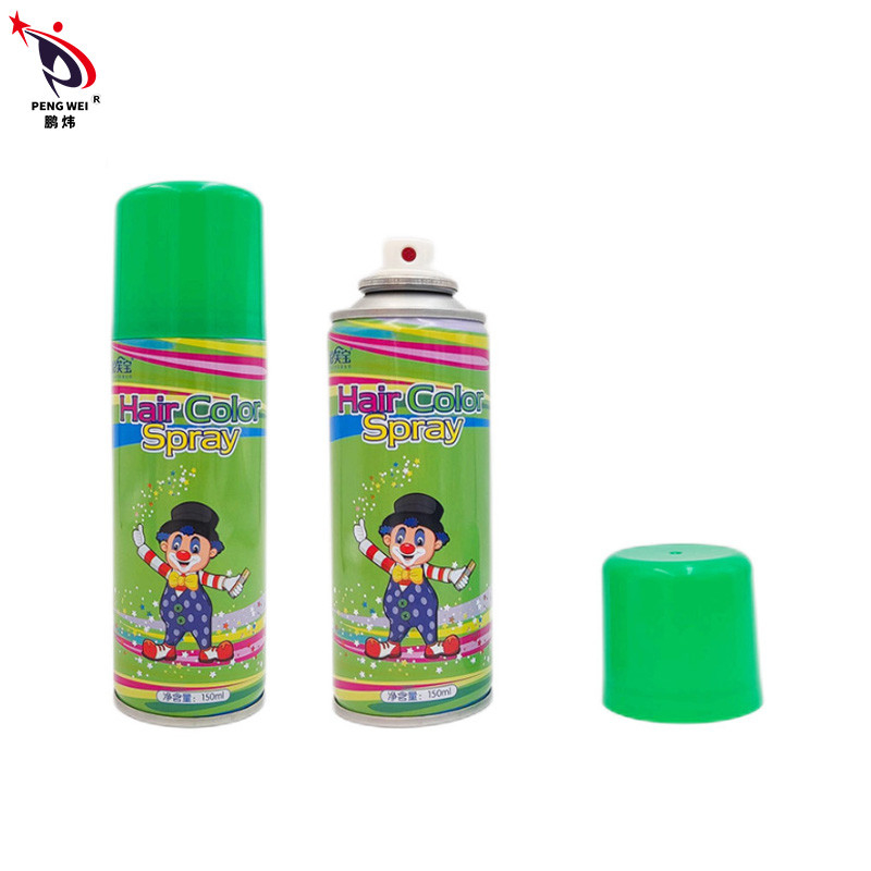 250ml ডিসপোজেবল টেম্পোরারি হেয়ার কালার স্প্রে হেয়ার স্টাইলিং স্প্রে ইউনিসেক্স পার্টি ডেকোর