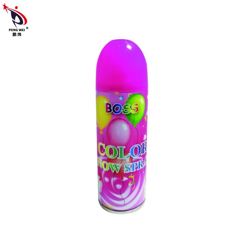 সাদা বা রঙিন কৃত্রিম তুষার স্প্রে 400ml উৎসব উদযাপন